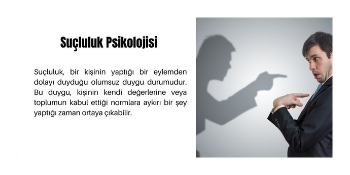 Hiç suçluluk duygusu yaşadığınız oldu mu?