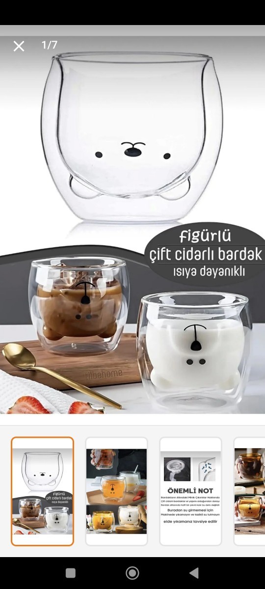 Erkek arkadaşıma ayıcığım diyorum. Ona bu ayıcıklı bardaktan alsam nasıl olur?