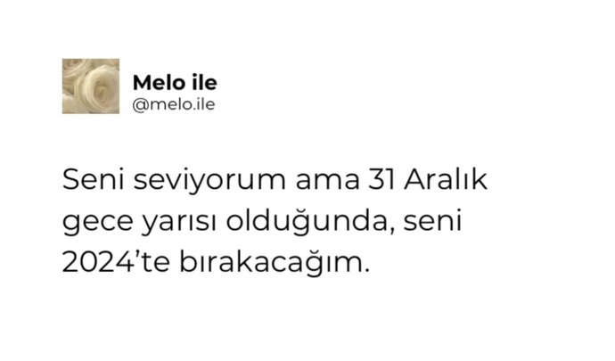 Neleri 2024’de bırakacaksın?