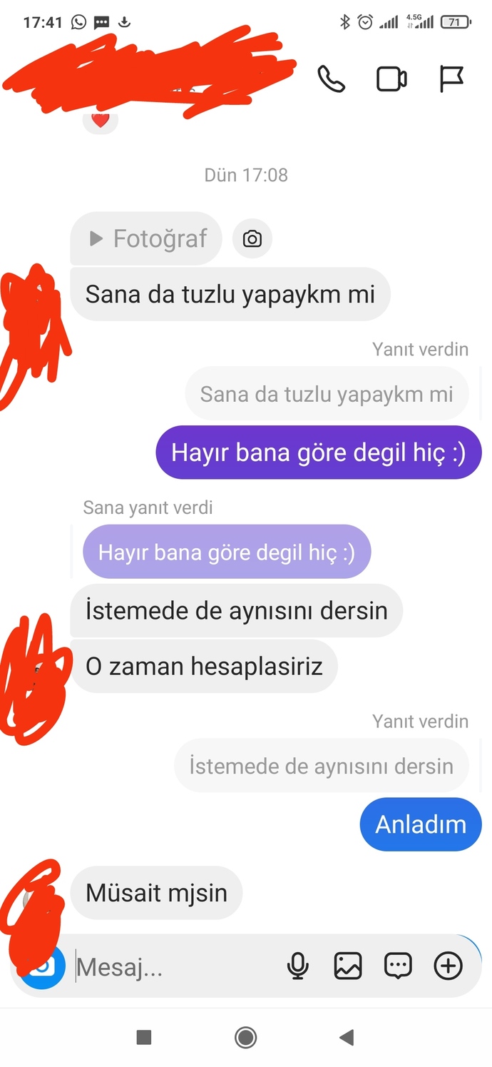 Kızlar niye bu sohbetteki gibi konuşur konuşmaz mevzuyu evliliğe getirir?