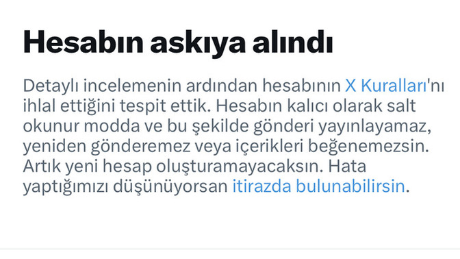Twitter hesabım askıya alındı açılmasına fikir veren yardımcı olacak arkadaşa ödül verebilirim?