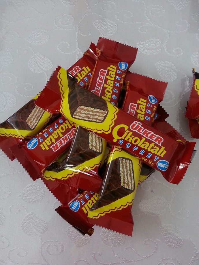 Ülker çikolatalı gofret sevmeyen var mı?