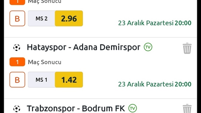 Bu iddaa kuponum Nasil sizce?