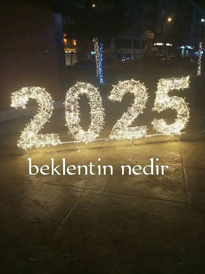 2025de beklentiniz ney acaba?