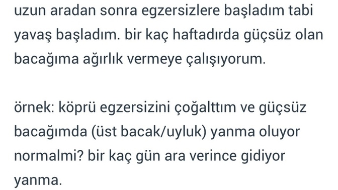 Kasta yanma normal mi?