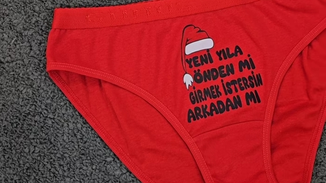 Yeni yıl için iç çamaşırı aldınız mı?