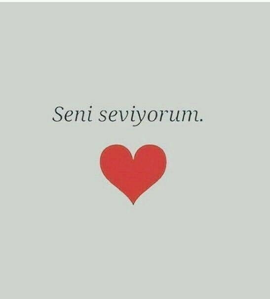 En son ne zaman birine seni seviyorum dediniz?