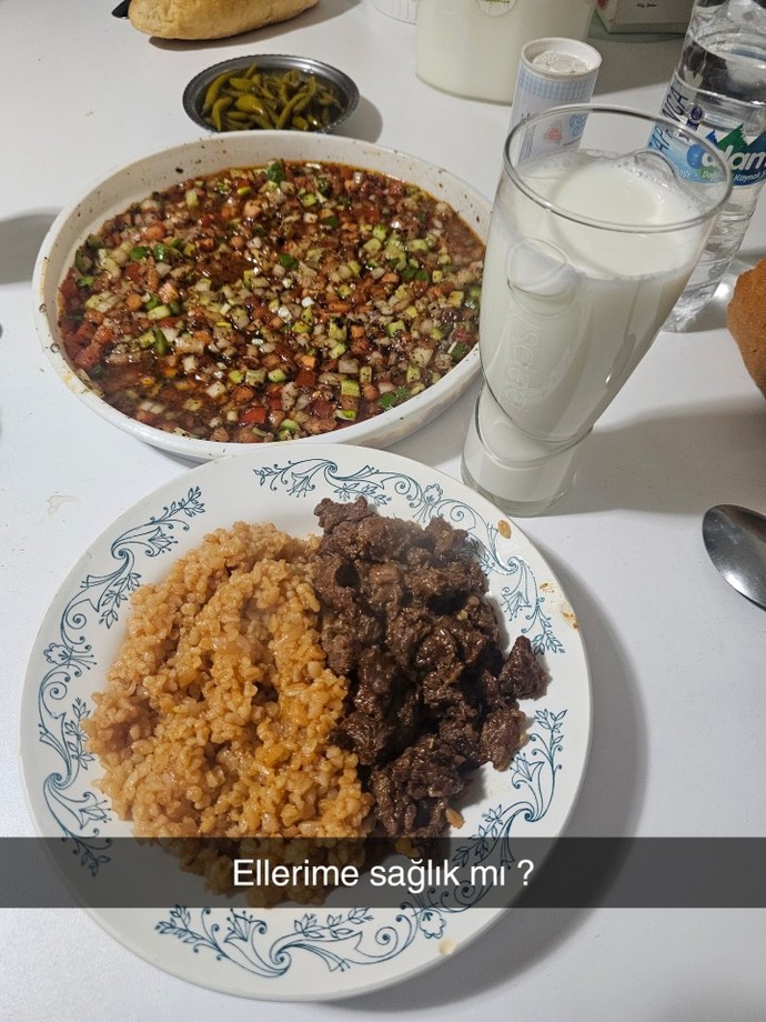 Akşam yemeğim olmuş mu?