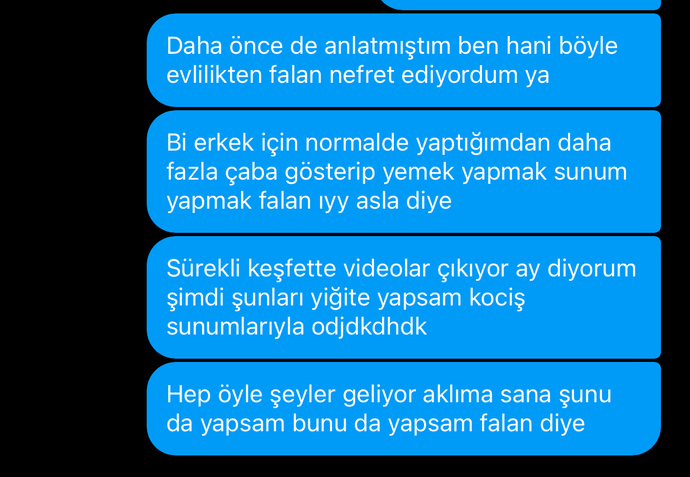 Bi erkek bu cümlelerle mutlu olur mu?