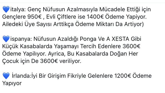 Yerleşmeniz için para veren ülkelerde yaşamak ister miydiniz?