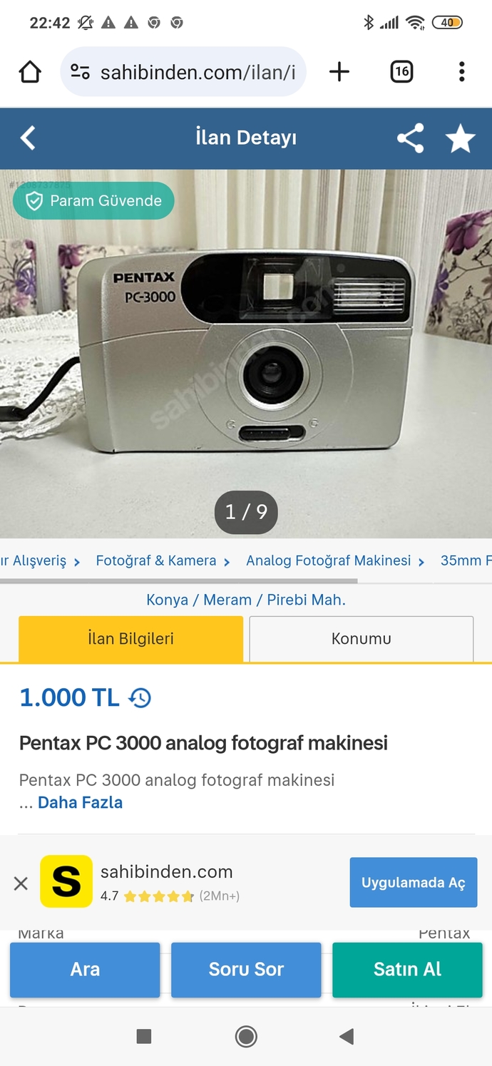 Arkadaşlar kamera istiyorum Dijitaller çok pahalı. Analogda da yikatma falan çok mu tutar sizce önerir misiniz?