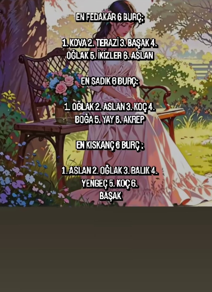 Sizin burcunuz ne? Sizce doğru mu? ?