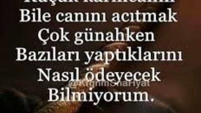 Canınızı yakanın canını yakar mısınız? Yoksa benden uzak Allahından bulsun mu dersiniz?