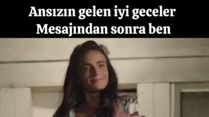 İyi geceler mesajı alınca iyi oluyor mu geceler?