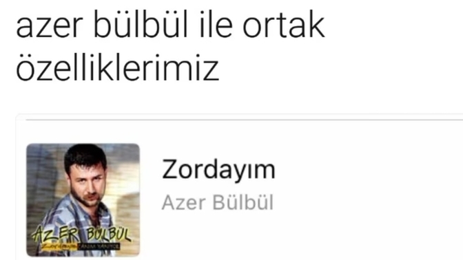 Hangi şarkılarla ortak özellikleriniz var?