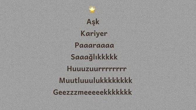 Senin yılbaşı ağacında neler var?