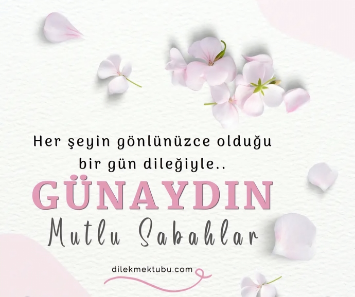 Mutlu haftalar dilerim