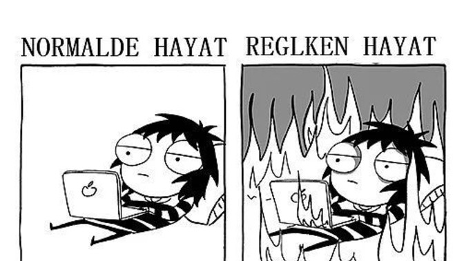 Sevgilinize "regl oldum" dediğinizde size "sıcak su torbası kullan" derse, ne yapardınız?