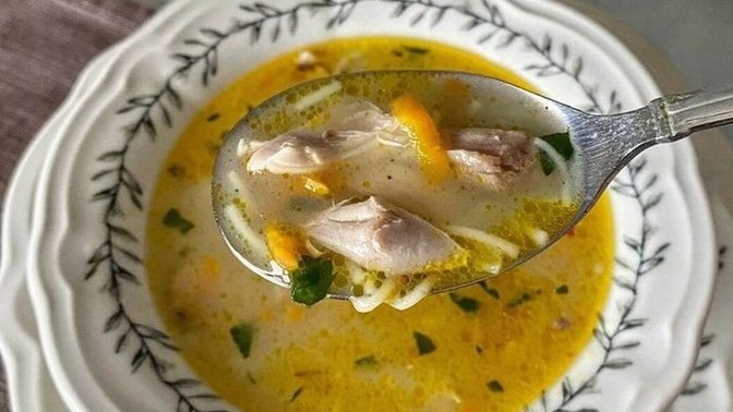 Tavuk çorbası sever misiniz şekerlerim?