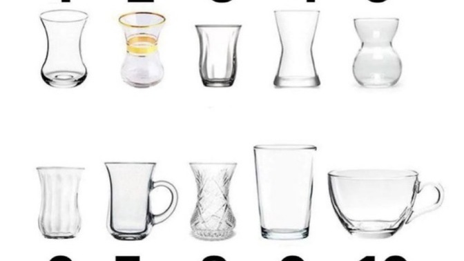 Çay tiryakileri tercihiniz hangi bardak olur?