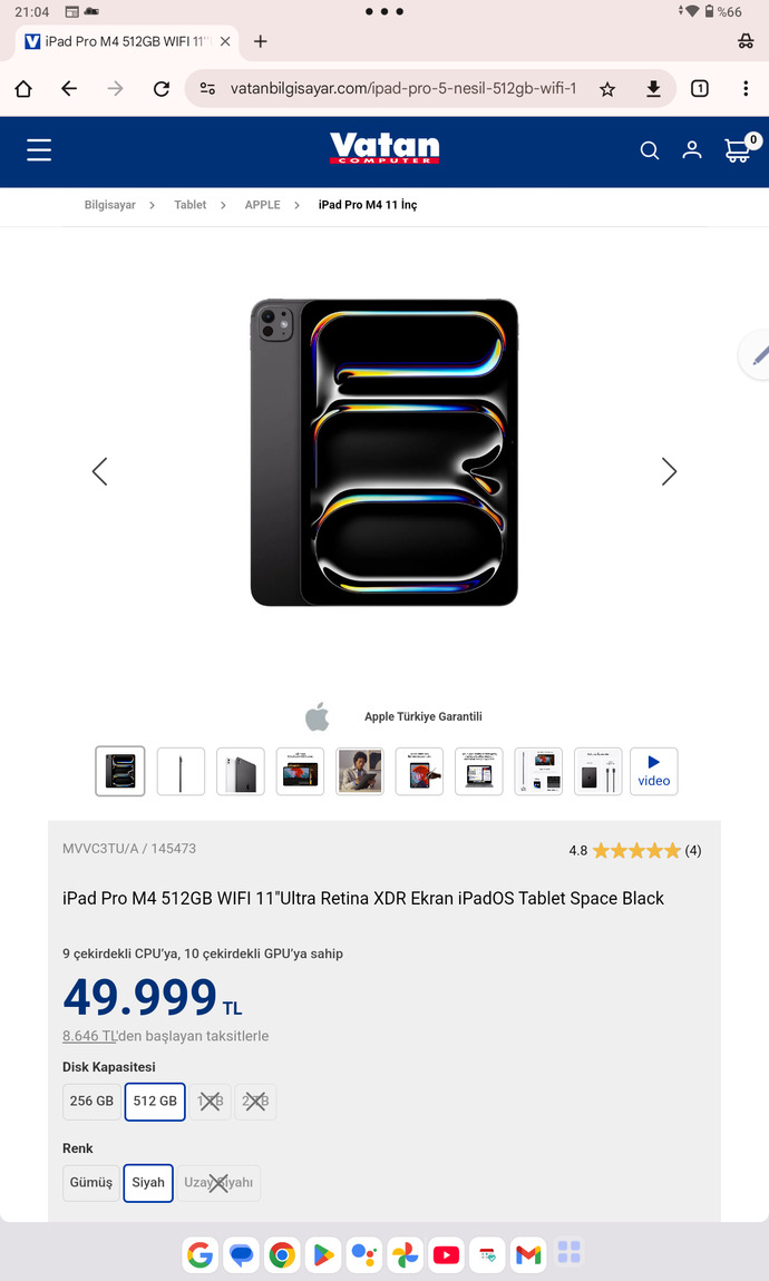 Tablete 50 bin TL vermek lüks mü?