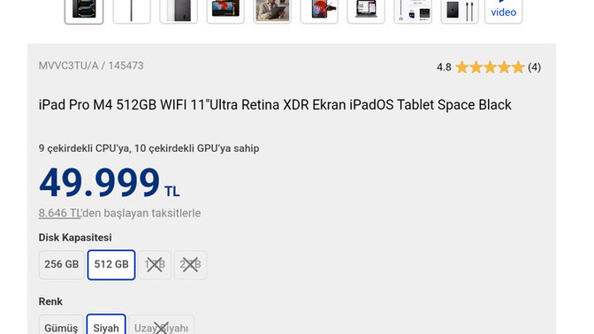 Tablete 50 bin TL vermek lüks mü?
