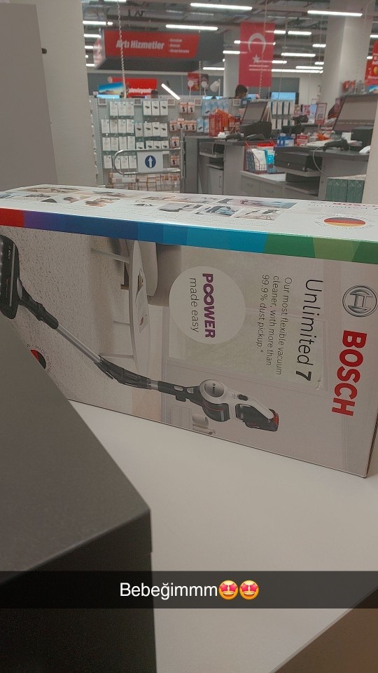 Bosh ultimate7 süpürge?