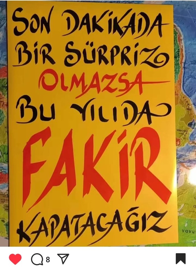 Yılbaşı ikramiyesine ümit 😂