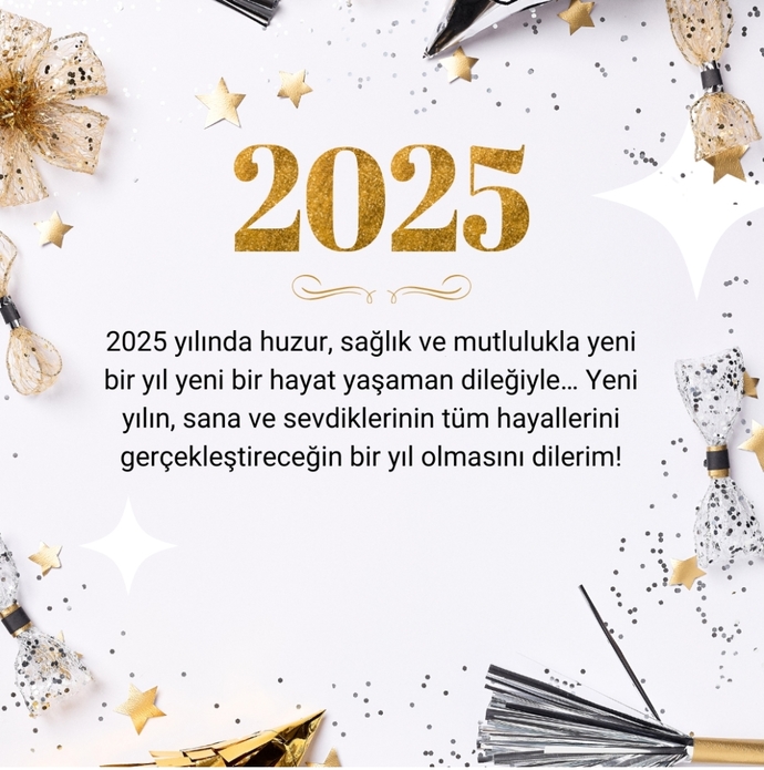 2025 yılına yönelik dilekleriniz nelerdir?