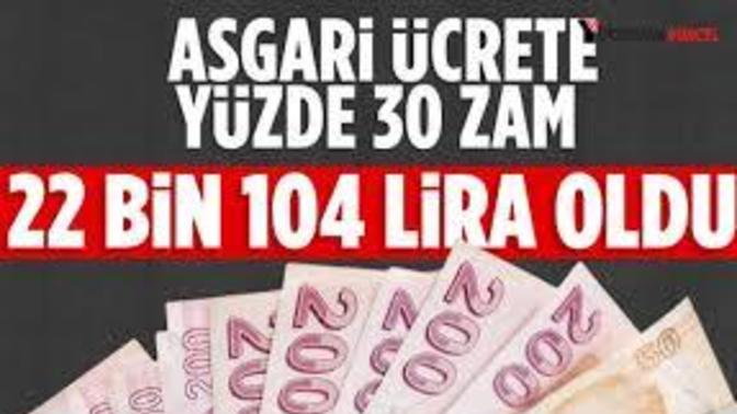Yeni asgari ücret 22.104 TL oldu, size bu rakamı reva görenlere ne söylemek istersiniz?