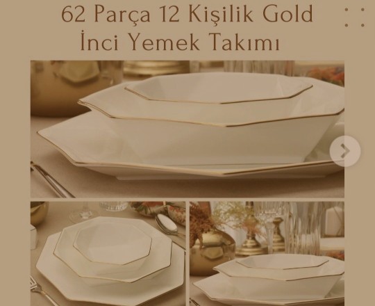 Çeyiz için şu takım nasıl sizce?