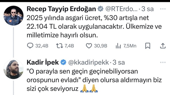 Bu tweet hakkında ne düşünüyorsunuz?