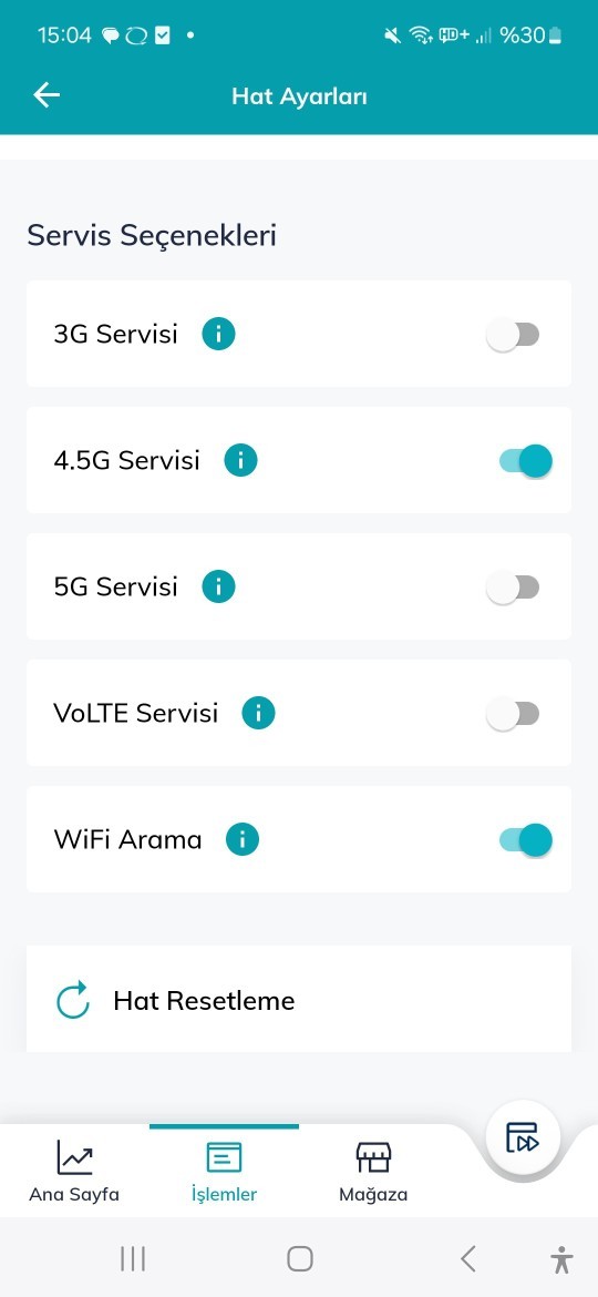 Telefonda 5G kullanan var mı?