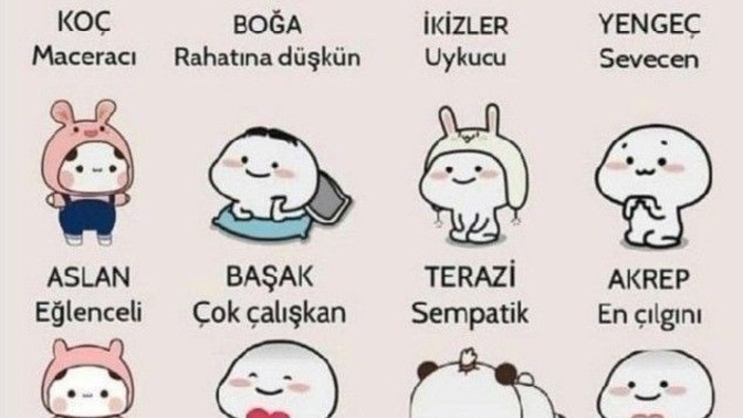 Burcunu tahmin edelim mi?