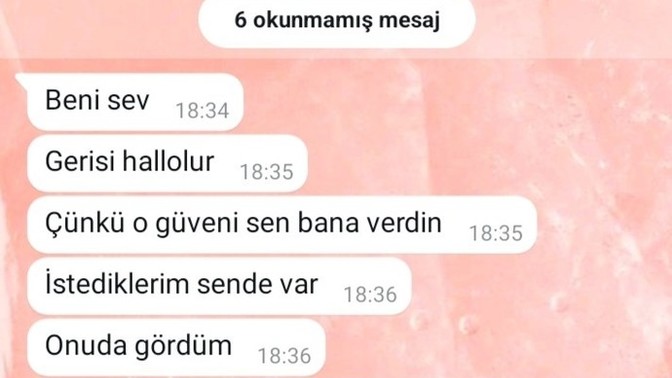 "Beni sev" diyen erkek ne yaşıyordur?
