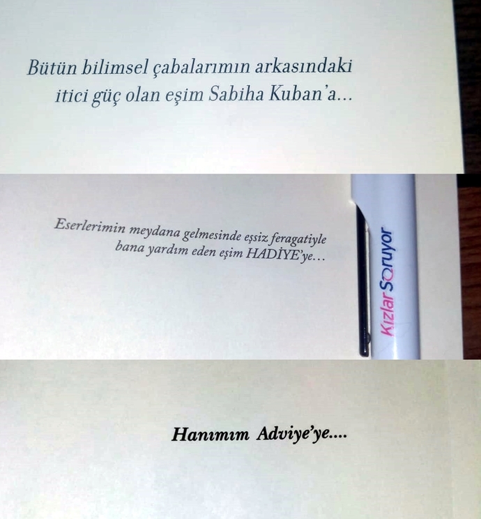 Eşinizin yazdığı kitabı size ithaf etmesi hoşunuza gider miydi?