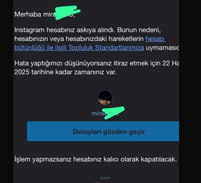 İNSTAGRAMDAN ANLAYAYAN?