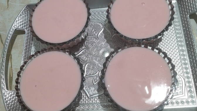 Misafire tatlı olarak puding ikram etmek basitlik mi olur 🌸 ?