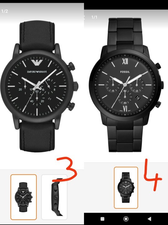Erkek arkadaşımın 25. yaş günü için saat almayı düşünüyorum. Sizce hangisi güzel?