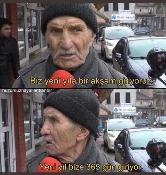 Yeni yıla mutlu mu gireceksin, üzgün mü?