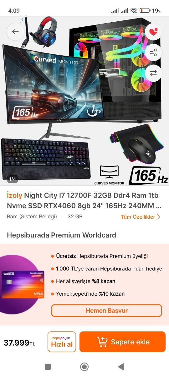 İzoly marka pc alınır mı?