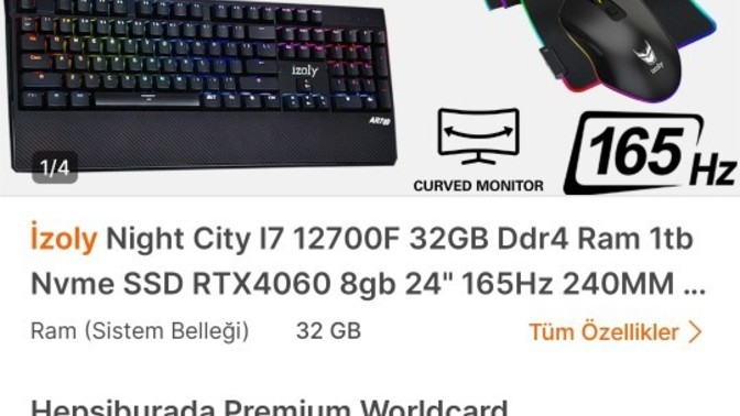 İzoly marka pc alınır mı?
