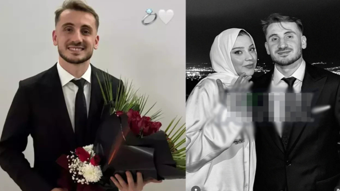Kerem Aktürkoğlu, Çocuk Gelişim Uzmanı Ceren Azak ile nişanlanmış. Yakışmışlar mı?
