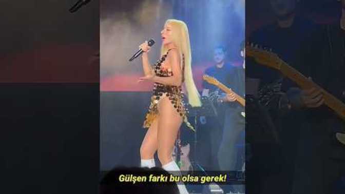 Gülşen’in şahane kıyafeti hakkında ne düşünüyorsunuz? Yine fazlaca cesur davranmış?