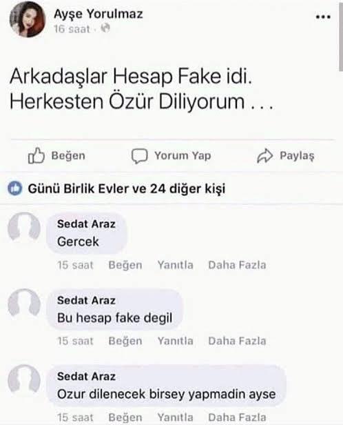 Sanaldan tanıştığım erkek kız çıktı?