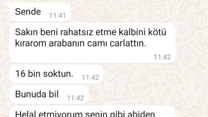 İlk buluşmada sinirlenip abadan indim. Kapıyı sert kapatınca camı kırılmış, korkuyorum. Bir şey yapar mı?