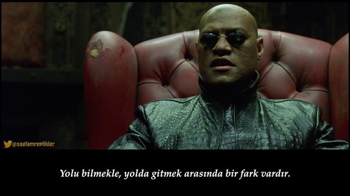 Yolu bilmekle, yolda gitmenin arasında ki fark nedir?