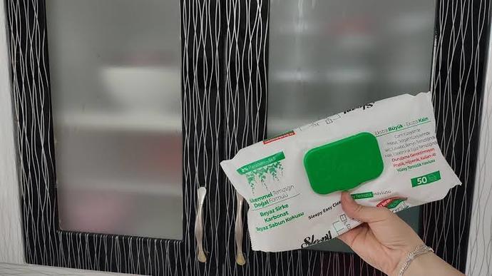 Yüzey temizleme havlusu ile mutfak dolapları temizlenebilir mi?