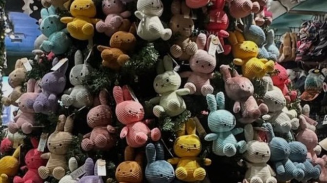 Oyuncaklardan yılbaşı ağacı olur mu?