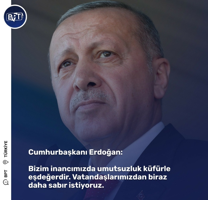Cumhurbaşkanı Recep Tayyip Erdoğan